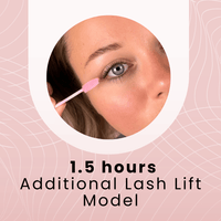Additional Lash Lift Model Session
