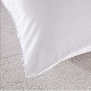 Pure Silk Pillow Case 100% Mulberry Silk Hypoallergenic Pillowcase - White